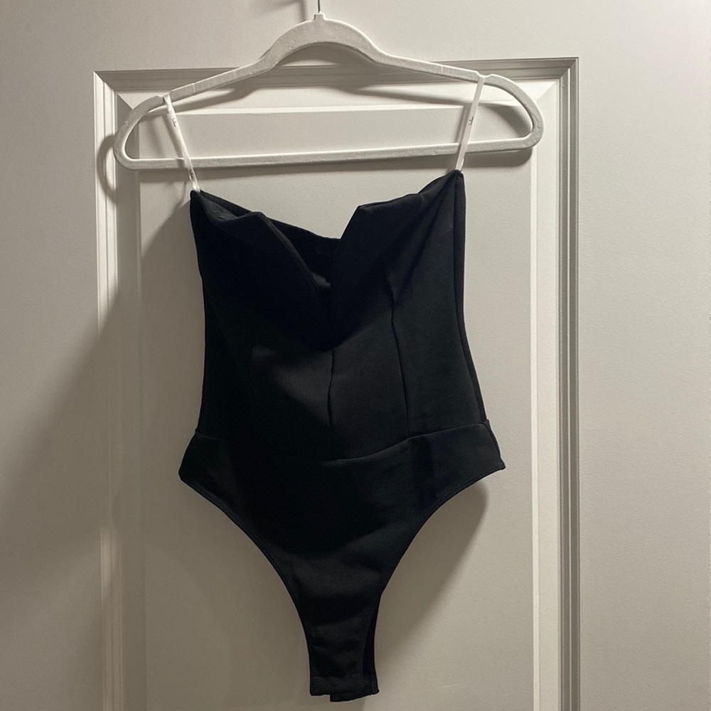 Very sexy deep V bodysuit